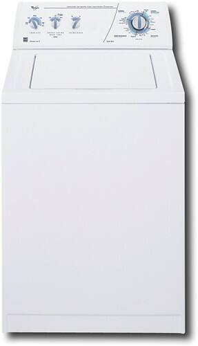 Front Standard. Whirlpool - 3.2 Cu. Ft. 10-Cycle Washer - White.