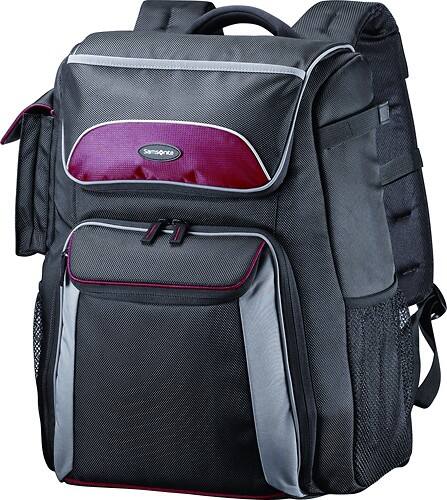 Angle Standard. Samsonite - Camera Backpack - Black/Gray.