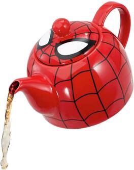 Marvel - I AM SPIDER-MAN Ceramic Teapot with Web Mask Detail Lid - Red