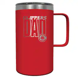 Great American Products - LA Clippers Dad 18oz. Hustle Travel Mug - Multicolor