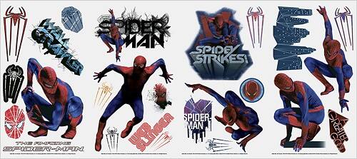 Front Standard. RoomMates - The Amazing Spider-Man Wall Decals.