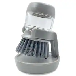 Giantpower - Soap Dispenser Palm Dish Brush with Storage Bracket