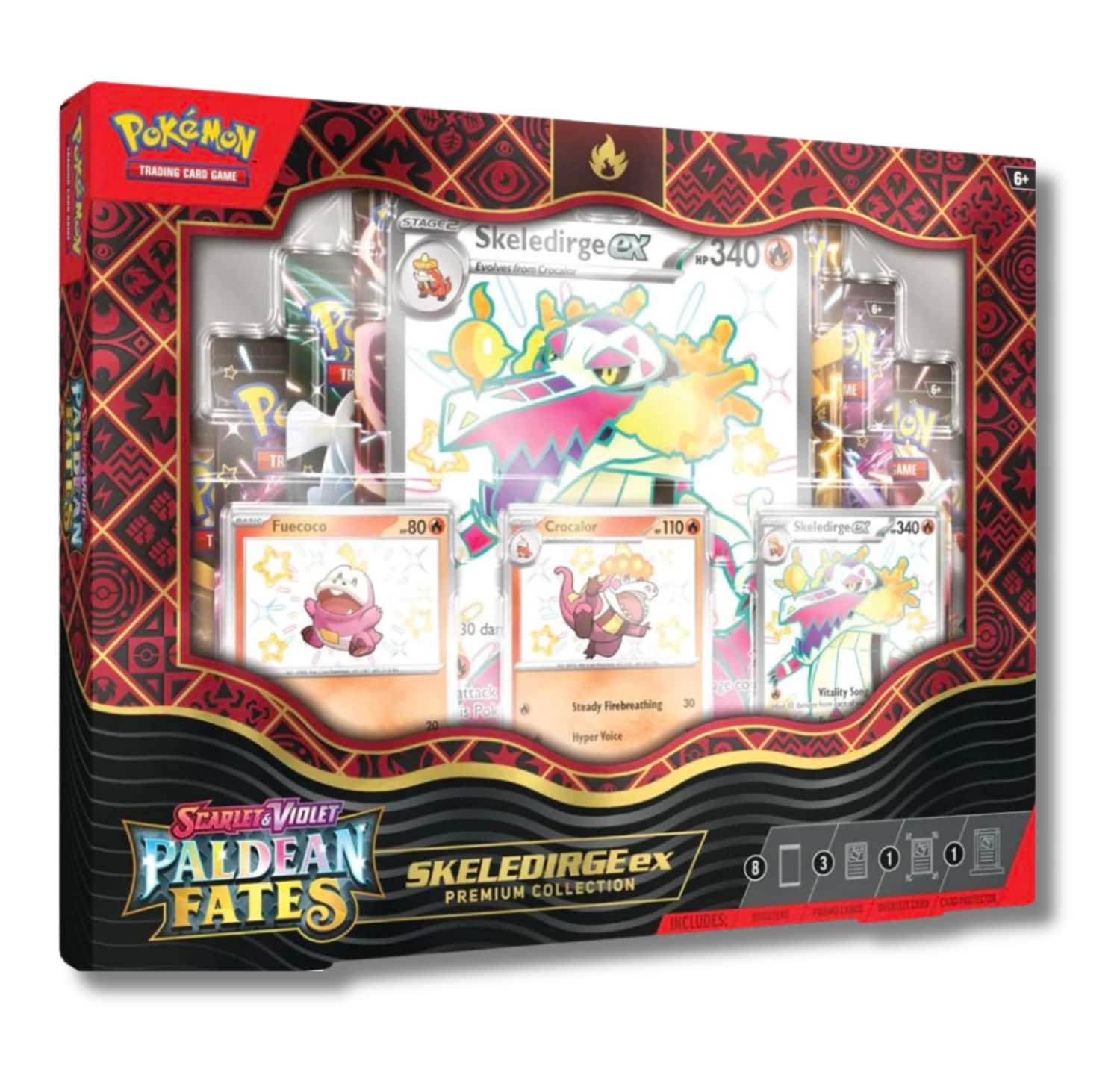 Pokémon - Pokemon Scarlet and Violet Paldean Fates ex Premium Collection | Skeledirge