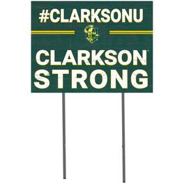 Jardine - Clarkson Golden Knights 18" x 24" Yard Sign - Green