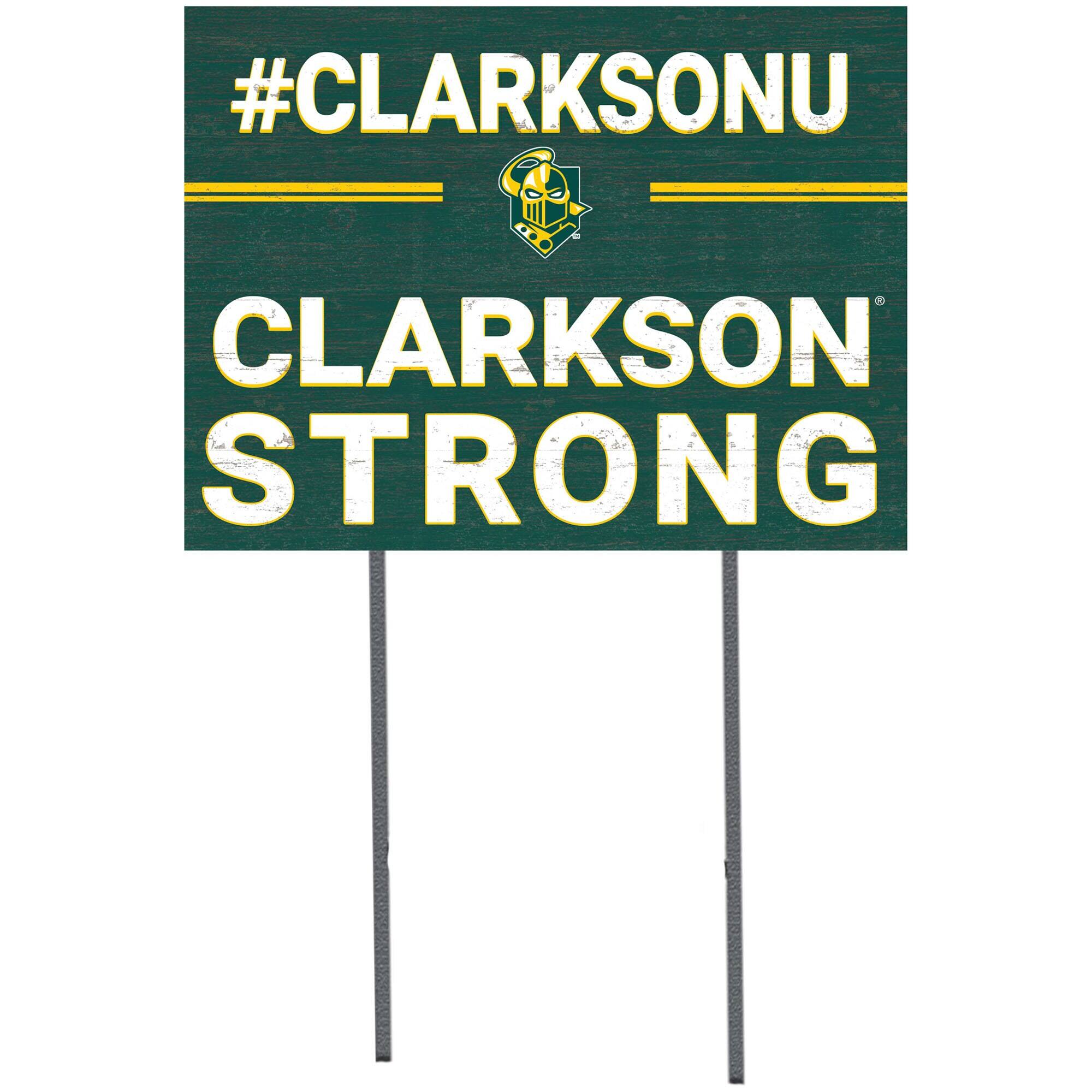 Clarkson Golden Knights 18" x 24" Yard Sign