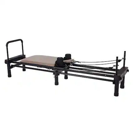 Front. Stamina Products - Stamina AeroPilates Reformer Whole Body Resistance Pilates Workout Board Machine - Gray.