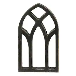 BreeBe - Distressed Wooden Frame - 7" - Black