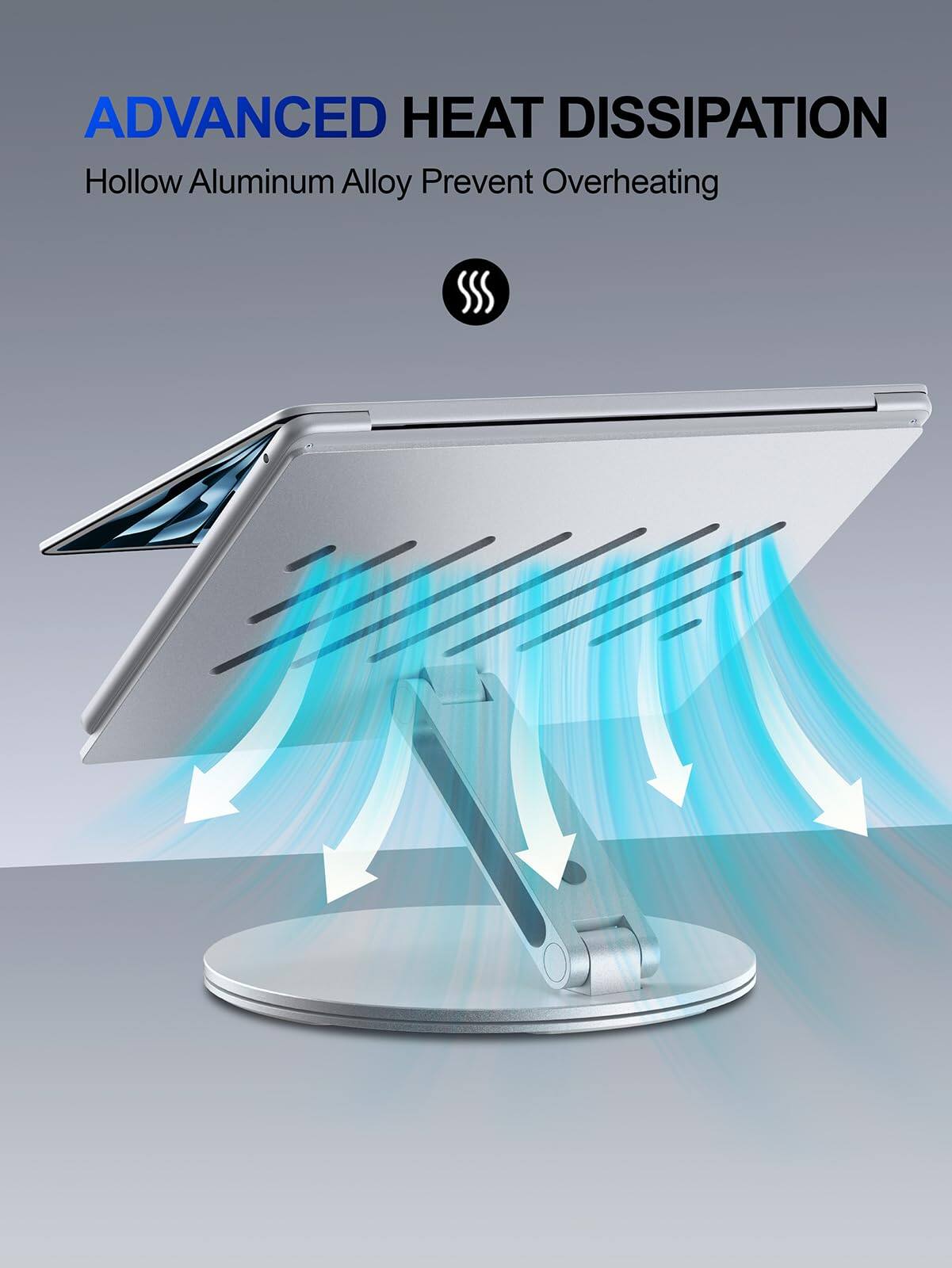 ADVANCED HEAT DISSIPATION  
Hollow Aluminum Alloy Prevent Overheating