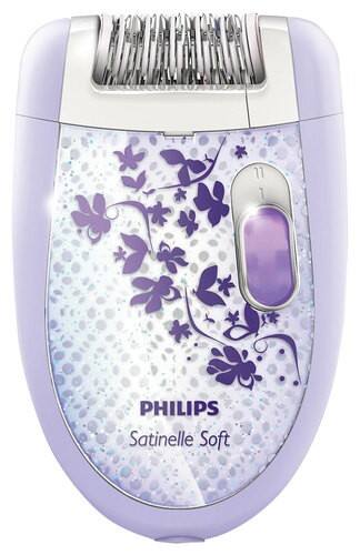 Front Standard. Philips - Satinelle Soft Epilator.