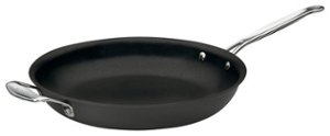 Cuisinart - Chef's Classic 12" Skillet - Black/Stainless-Steel - Angle_Zoom