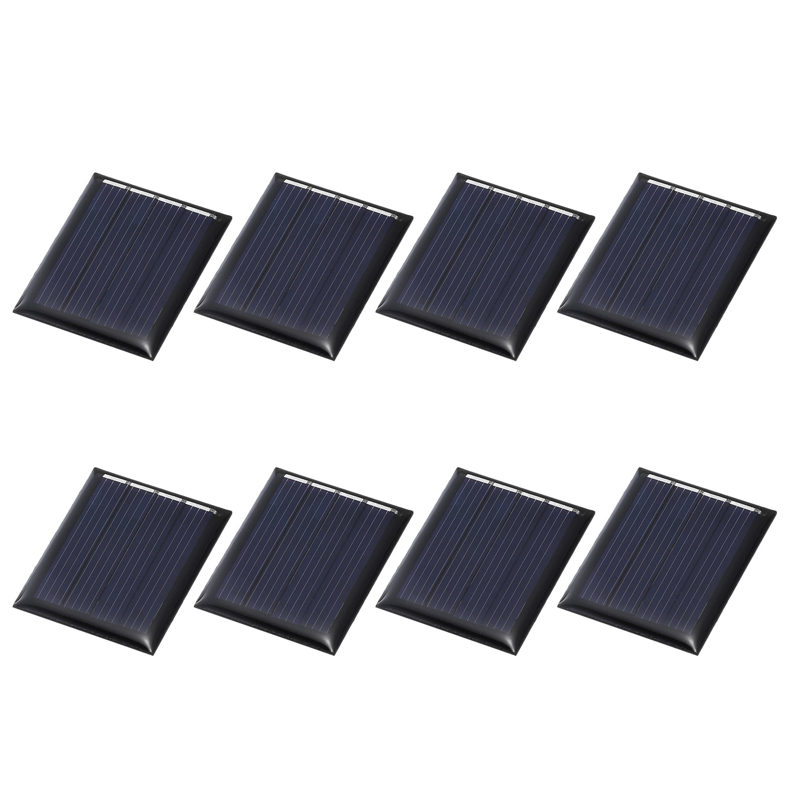 Unique Bargains - 8pcs 2V 0.12W 60mA Mini Solar Panels, Small Solar PV Cells for DIY Electric Toy Materials Kits - Black price history on PriceWatchPro