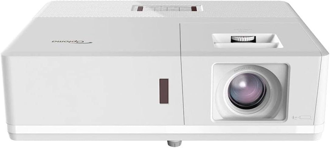 Angle. Optoma - Optoma ZU506T-W WUXGA High Brightness Professional Laser DLP Projector, White - White.