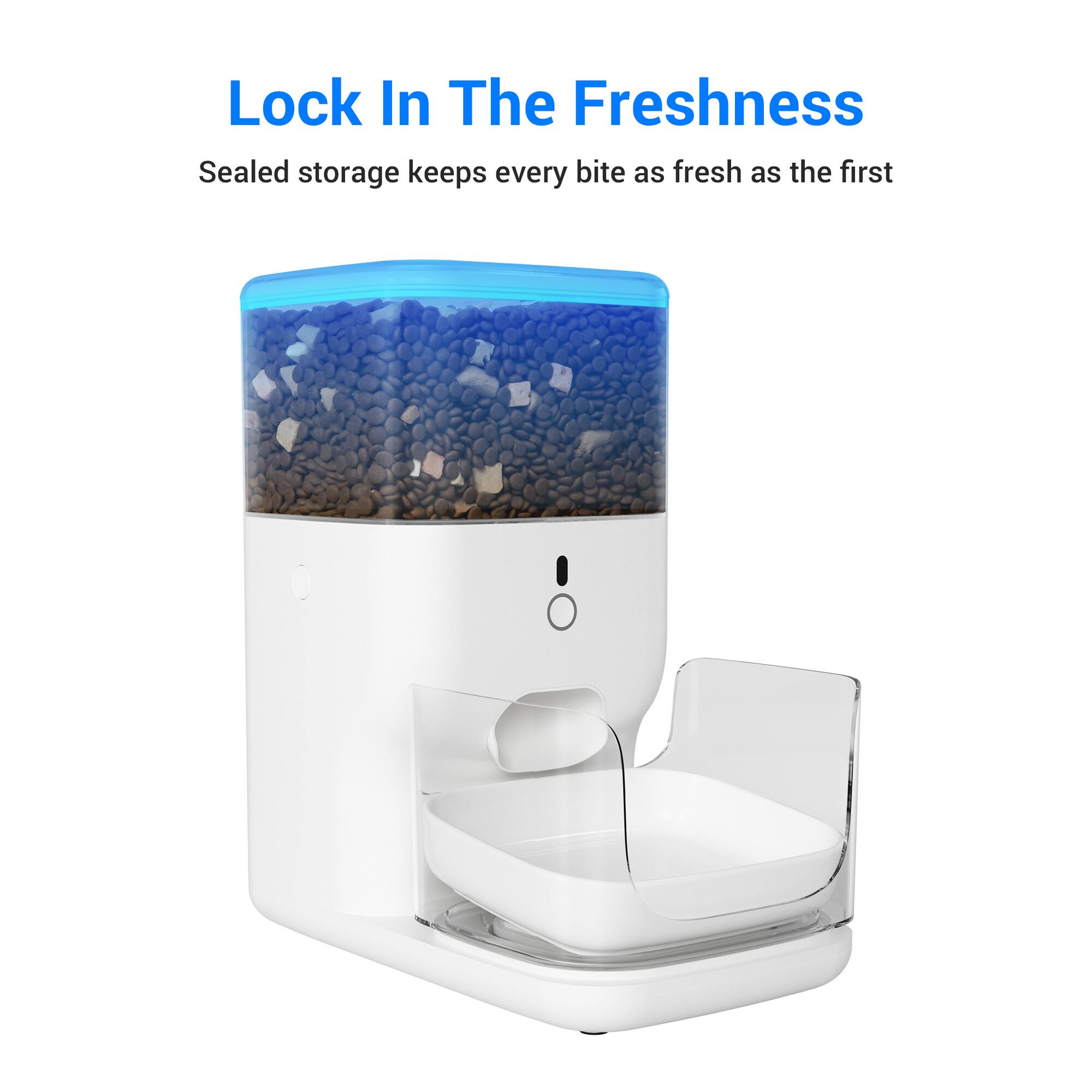 Lock In The Freshness  
Sealed storage keeps every bite as fresh as the first
