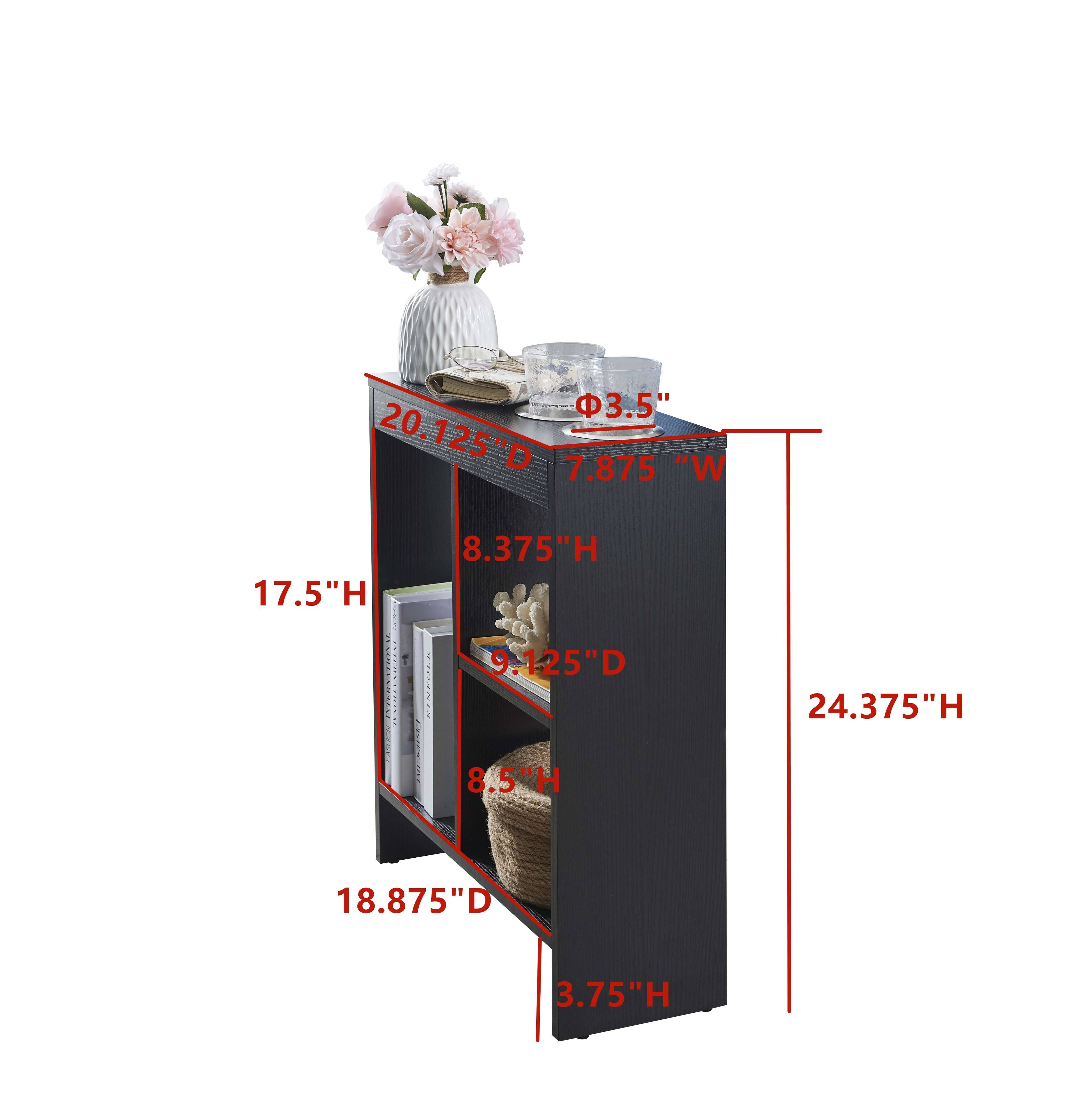 3.5"  
20.125"D  
7.875"W  
17.5"H  
8.375"H  
9.125"D  
8.5"H  
24.375"H  
18.875"D  
3.75"H