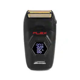 StyleCraft - Flex Foil Shaver Professional Super-Torque Motor, Digital LCD Display, Micro-Trimmer Blade - Black