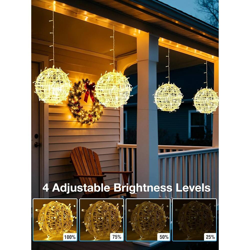 4 Adjustable Brightness Levels  
100%  
75%  
50%  
25%