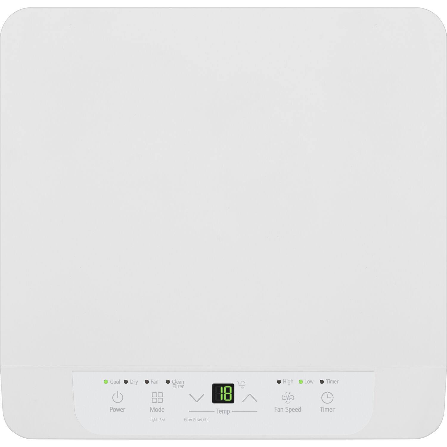 Cool Dry Power Fan Clean Filter Mode Light .u Fiter Resert Cs / i 18 Temp High Low Timer Fan Speed Timer