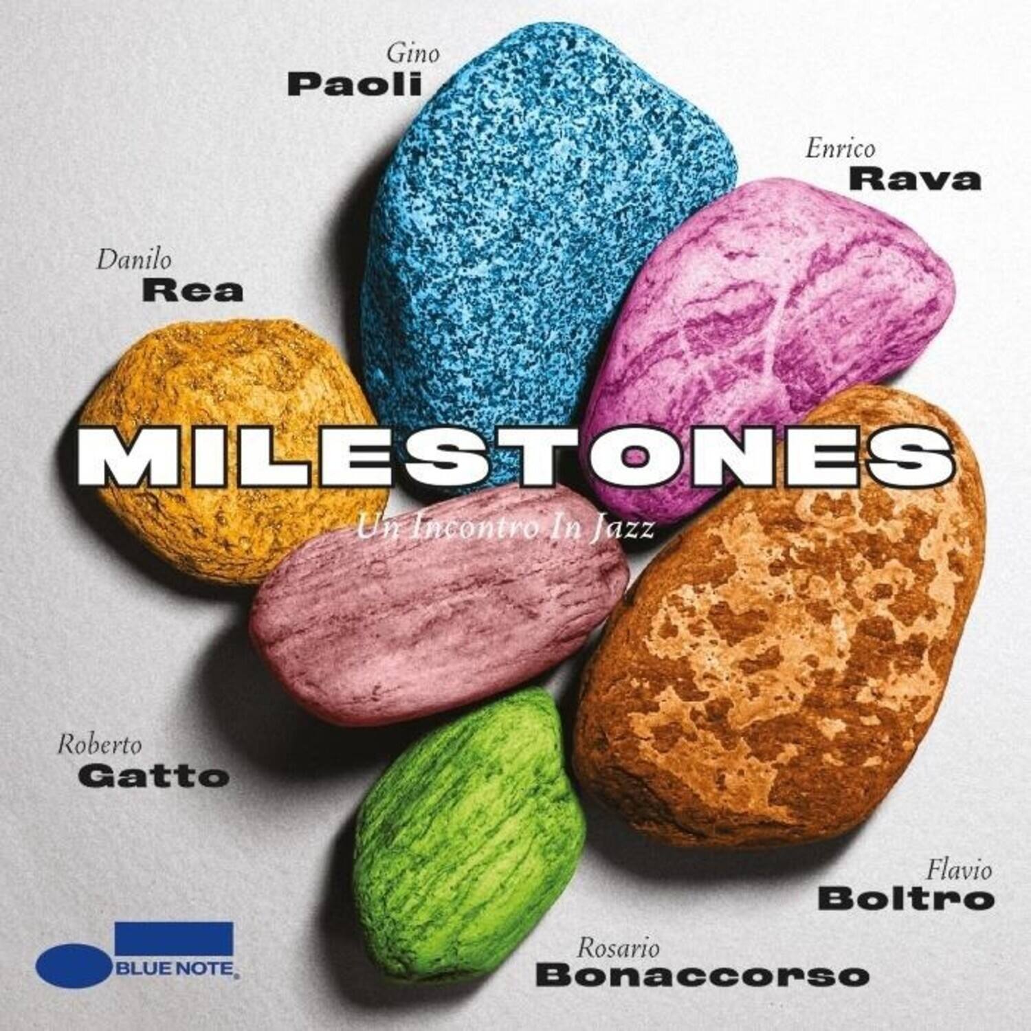Gino Paoli  
Enrico Rava  
Danilo Rea  
MILESTONES  
Un Incontro In Jazz  
Roberto Gatto  
BLUE NOTE  
Flavio Boltro  
Rosario Bonaccorso