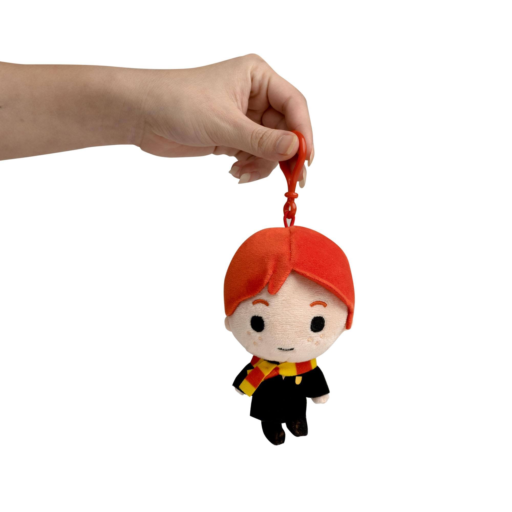Alt View 3. Harry Potter - Harry Potter 4 Inch Plush Chibi Keychain | Ron Weasley - Red.