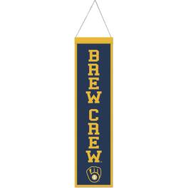WinCraft - 8" x 32" Slogan Wool Banner - Multicolor