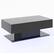 Alt View 17. Costway - LED Coffee Table with 2 Drawers 20-Color Dimmable LED Lights & Remote Control Black - Black.