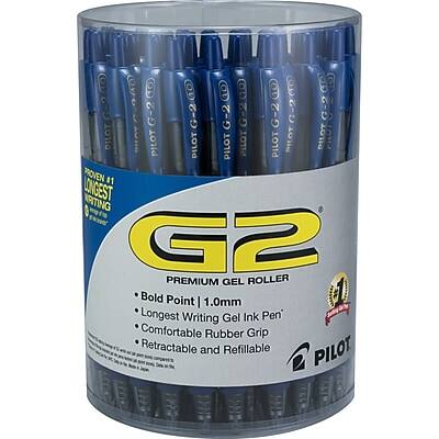 40 G2 G-2 G-2 G-2 G-2 G-2 G-2 C G-2 PILOT PILOT PILOT PILOT PILOT PILOT PILOT PILOT PILOTT

G2 PREMIUM GEL ROLLER
- Bold Point | 1.0mm
- Longest Writing Gel Ink Pen
- Comfortable Rubber Grip
- Retractable and Refillable

PILOT

PROVEN 11 LONGEST WRITING