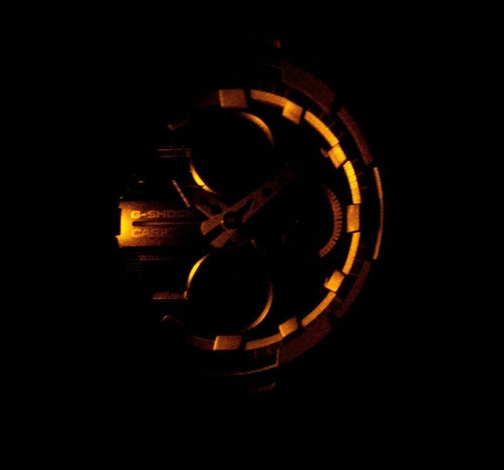 Angle. Casio - G-Shock Quartz GA-140-1A4 Shock Resistance Men's Watch 200M - Black.