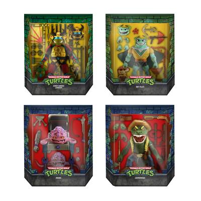 Les Tortues, statuetta ninja Ultimates Leo the Sewer Samurai, 18 cm Les Tortues, statuetta ninja Ultimates Leo the Sewer Samurai, 18 cm