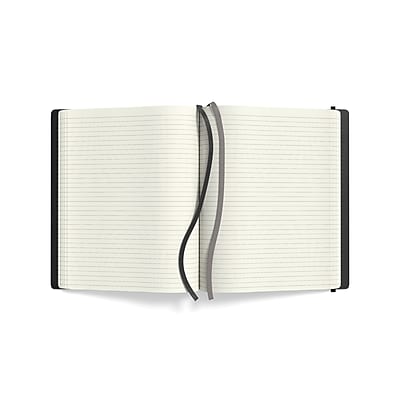 Alt View 4. TRU RED - TRU RED™ Large Flexible Cover Ruled Journal, Black (TR54774) - Black.