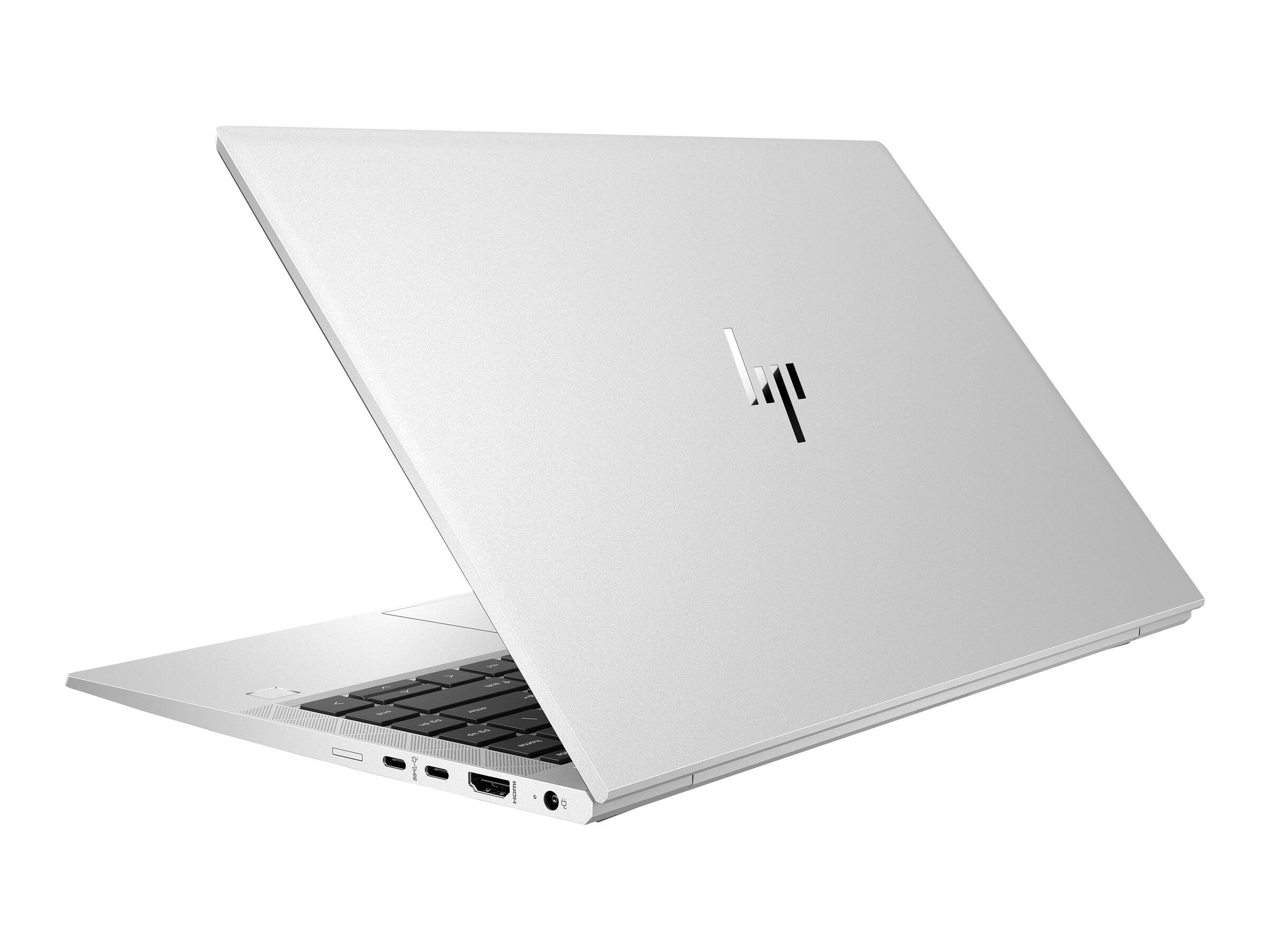 Alt View 4. HP - EliteBook 845 G8 14" FHD IPS AMD Ryzen 5 PRO 5650U 2.3 GHz up to 4.2 GHz 32GB 256GB SSD Windows 11 Pro Laptop - Silver.