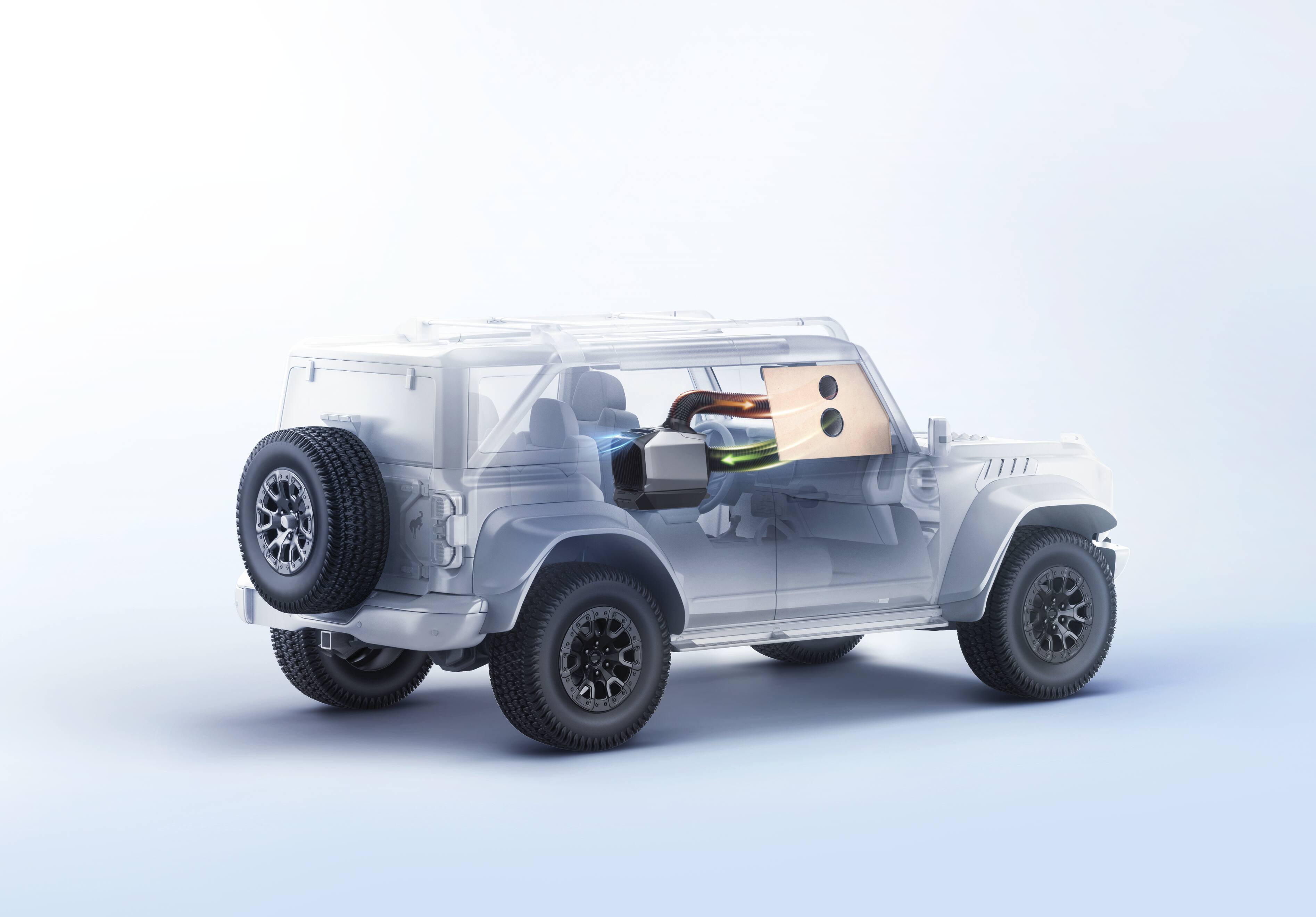 Alt View 9. EcoFlow - Wave 3 - 180 Sq. Ft. Portable Air Conditioner - Grey.