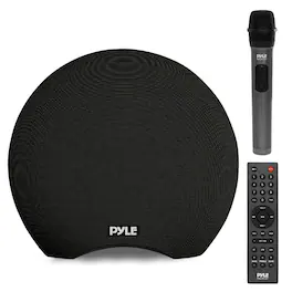 Pyle - Waterproof Battery Powered Karaoke Speaker with Wireless Microphone - Bluetooth Compatible - Ideal for Parties