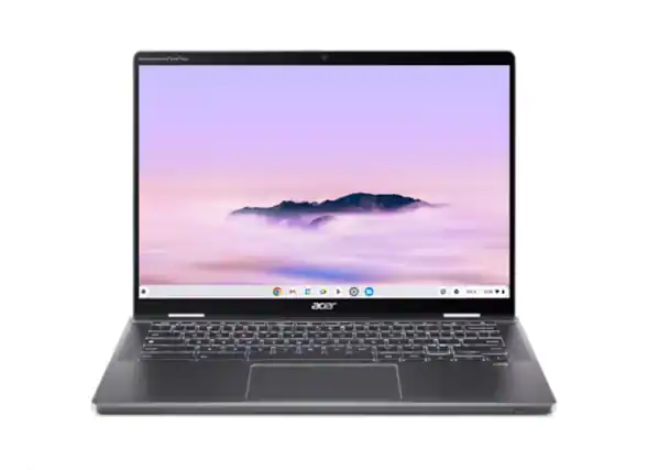 Front. Acer - Chromebook Plus Spin 714 CPE794-1N-797A, Intel Core i7, 16GB Memory, 256GB SSD - Iron.
