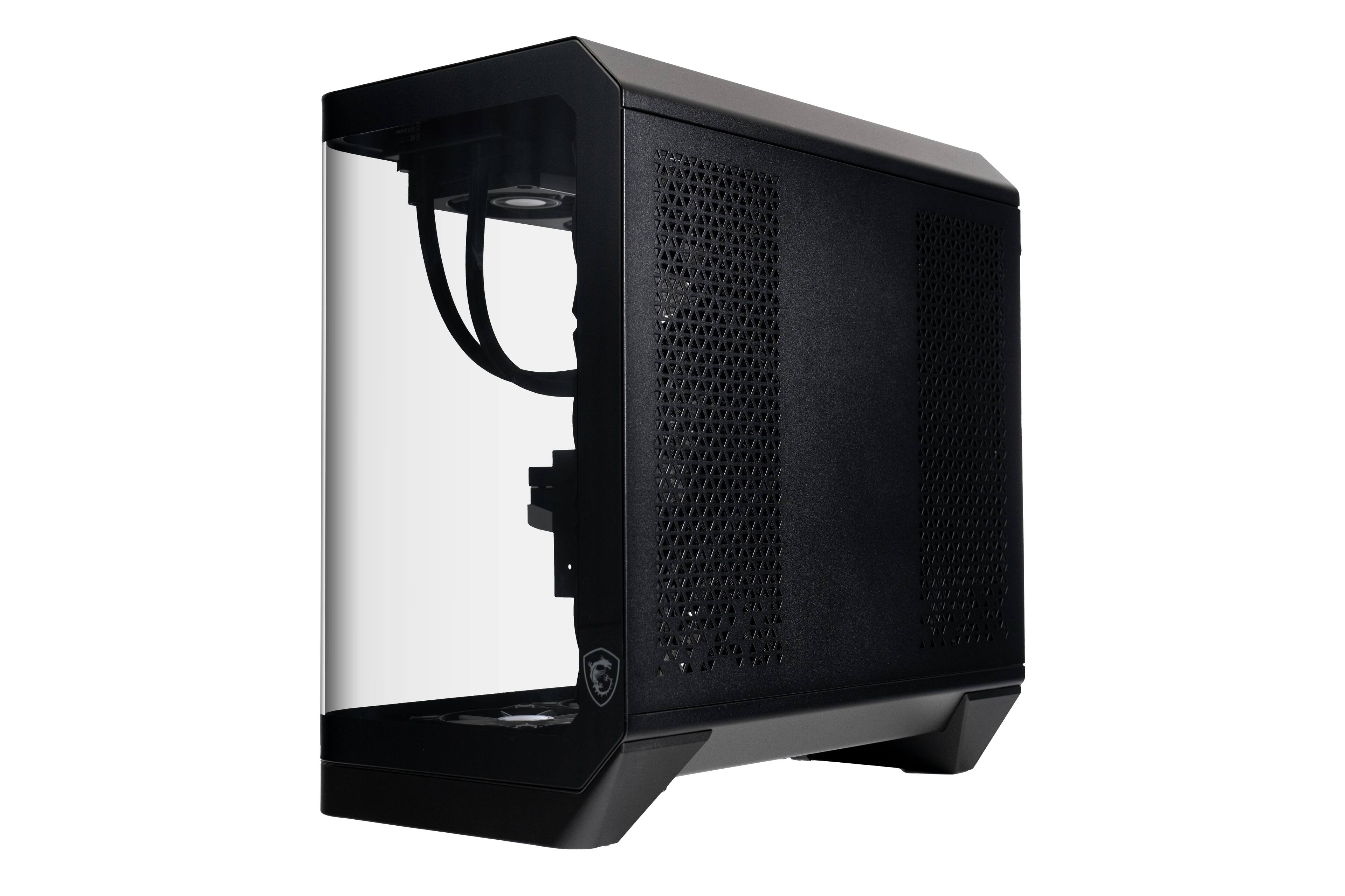 Alt View 1. MSI - Vision RS AI Gaming Desktop - Intel Ultra 7 265- 32GB Memory - NVIDIA GeForce RTX 5070 - 2TB SSD - Black.