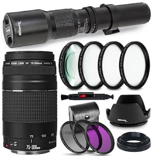 Canon EF75 300mm F4 5.6 III Telephoto Zoom Lens for EOS DSLR Canon EF75 300mm F4 5.6 III Telephoto Zoom Lens for EOS DSLR