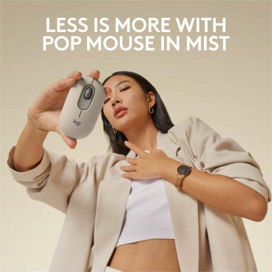 LESS IS MORE WITH POP MOUSE IN MIST
