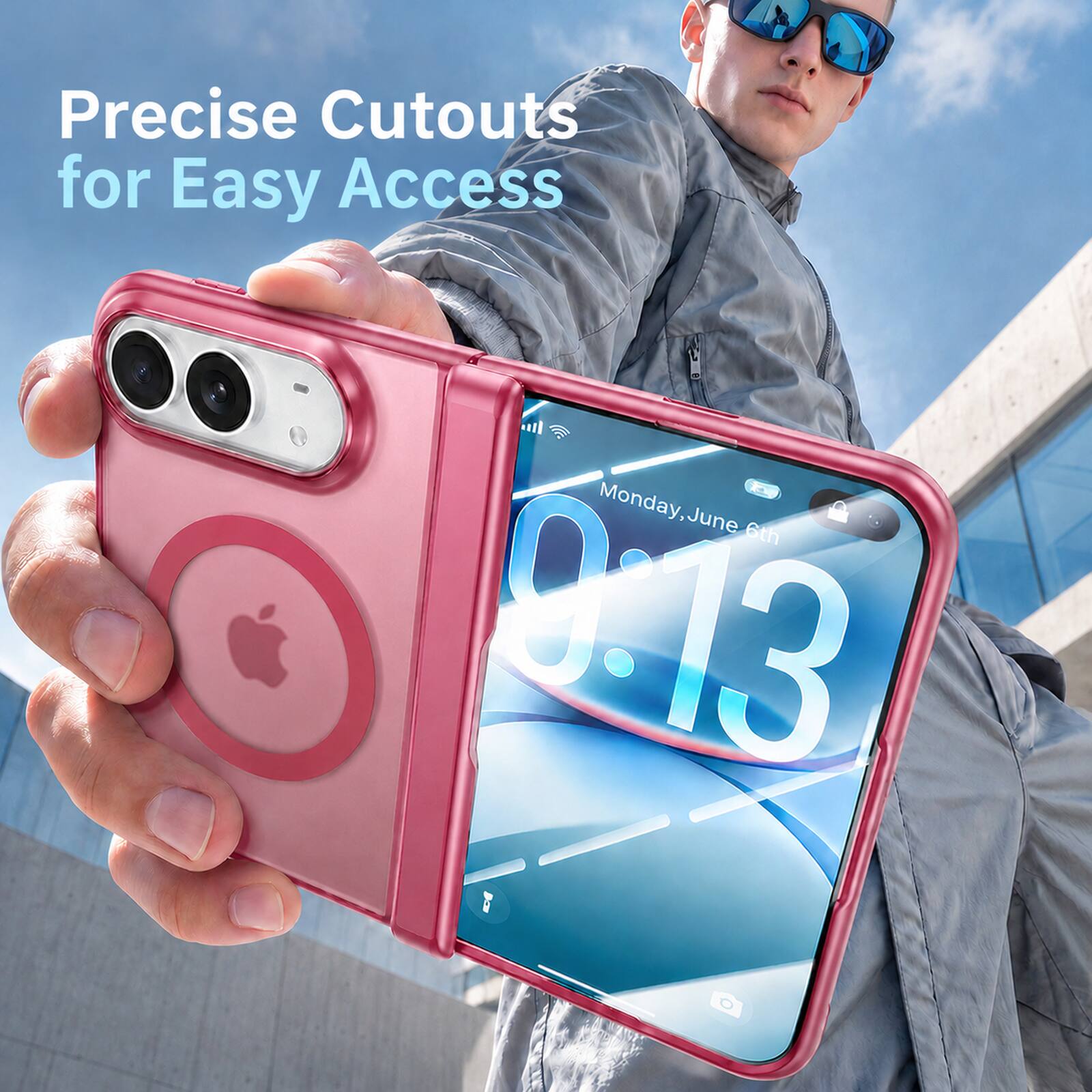 Precise Cutouts for Easy Access  
Monday, June 6th  
9:13