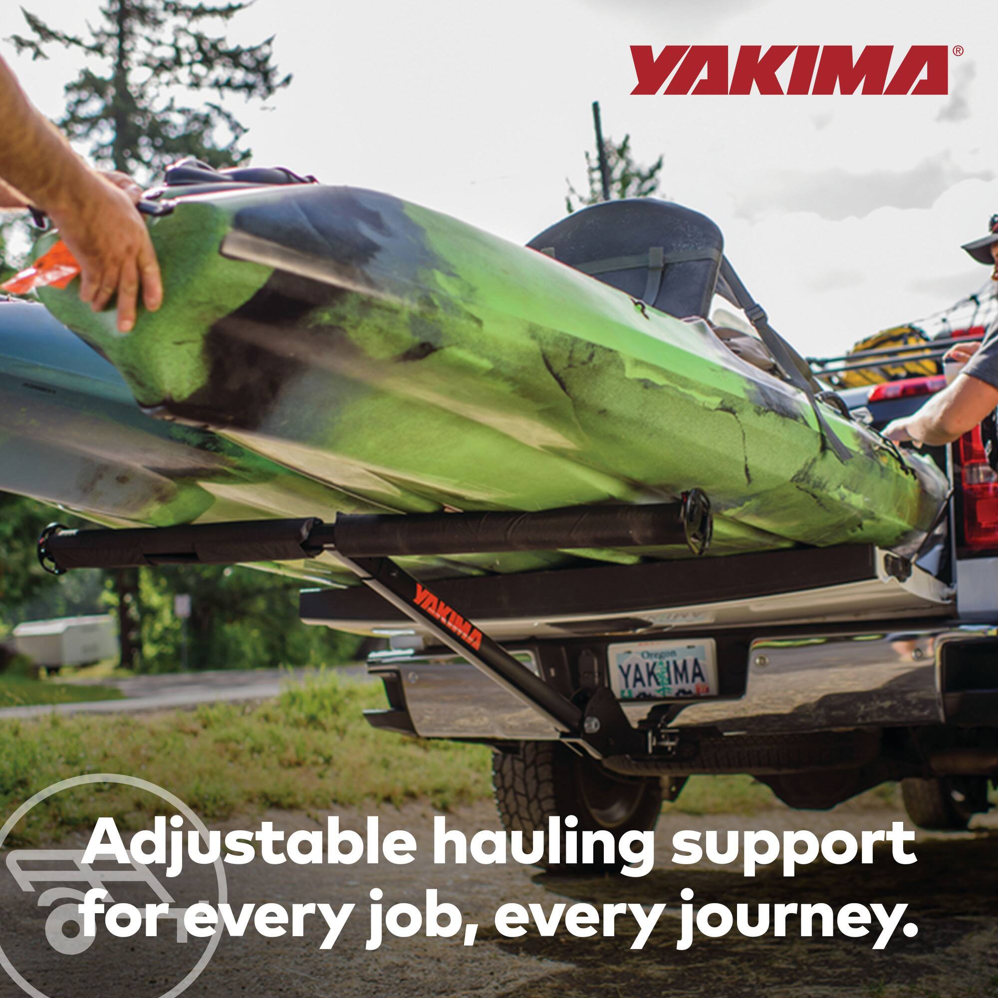 YAKIMA  
Adjustable hauling support for every job, every journey.