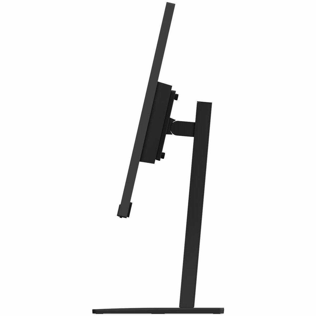 Alt View 4. Lenovo - ThinkVision E27Q-40 27 inch Monitor - ThinkVision E27Q-40 27 inch Monitor - Black.