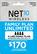 Front Standard. NET10 - $170 Family Plan Top-Up Card.