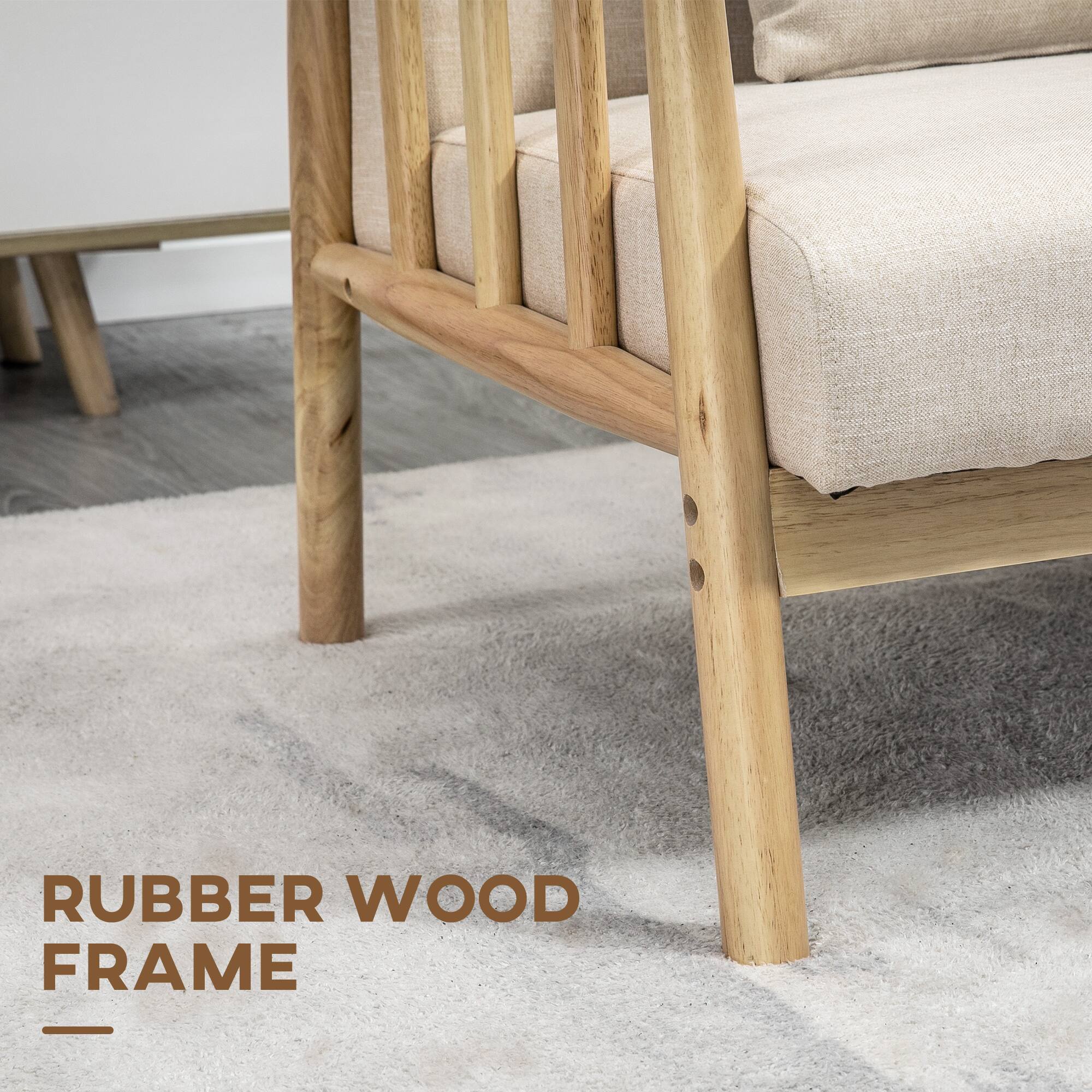 RUBBER WOOD FRAME