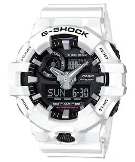 Casio - G-Shock Ana-Digi Mens Watch - White