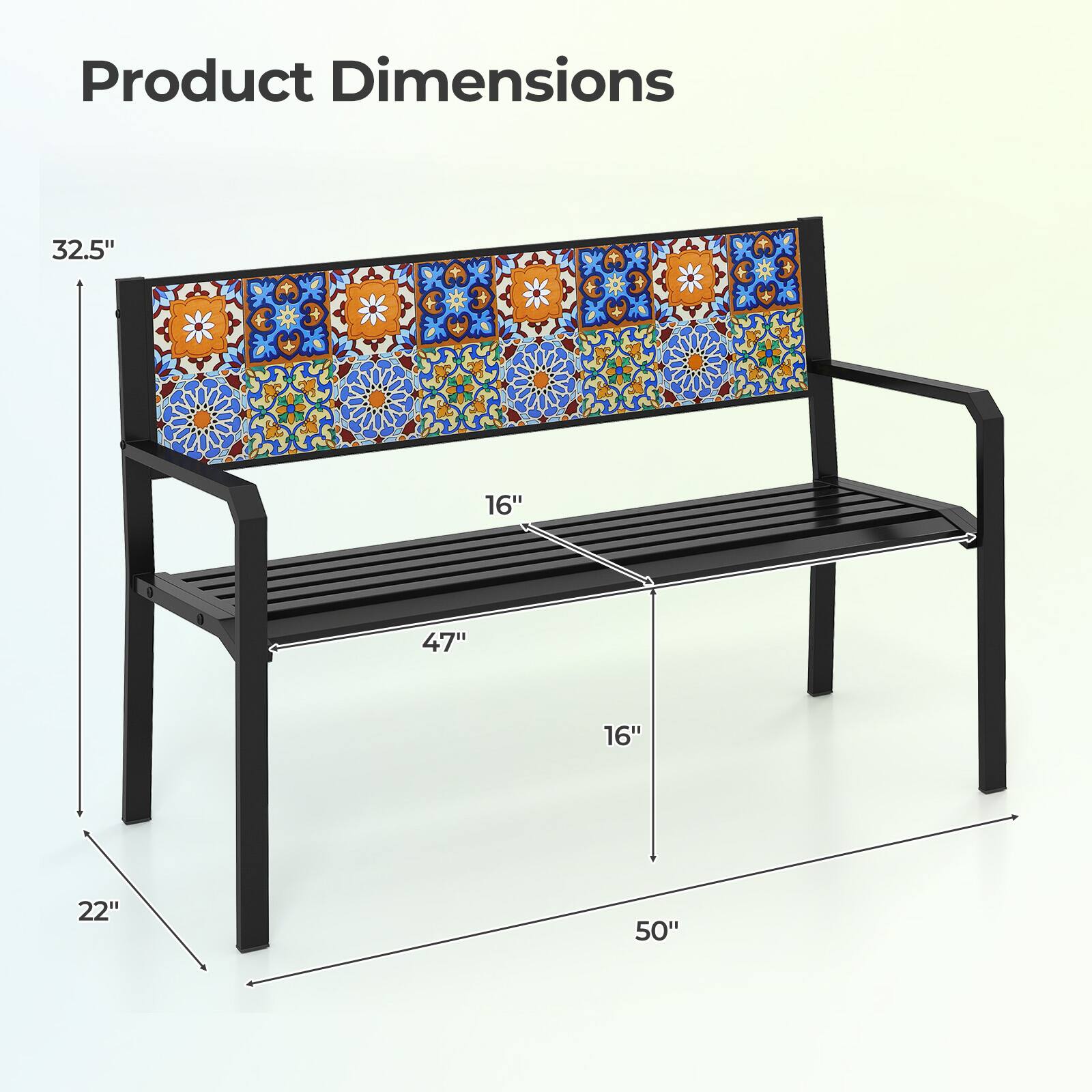 Product Dimensions: 32.5" x 16" x 47" x 16" x 22" x 50"