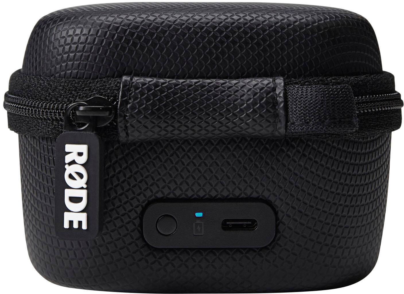 Alt View 11. RØDE - CHARGECASE + Lithium Ion Battery Charging Case For The Wireless Go (Gen 3) - Black.