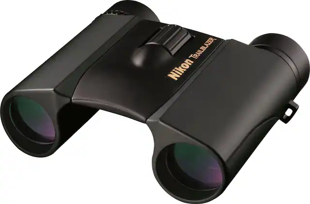 Angle. Nikon - Trailblazer ATB 10x25 Binoculars - Black.
