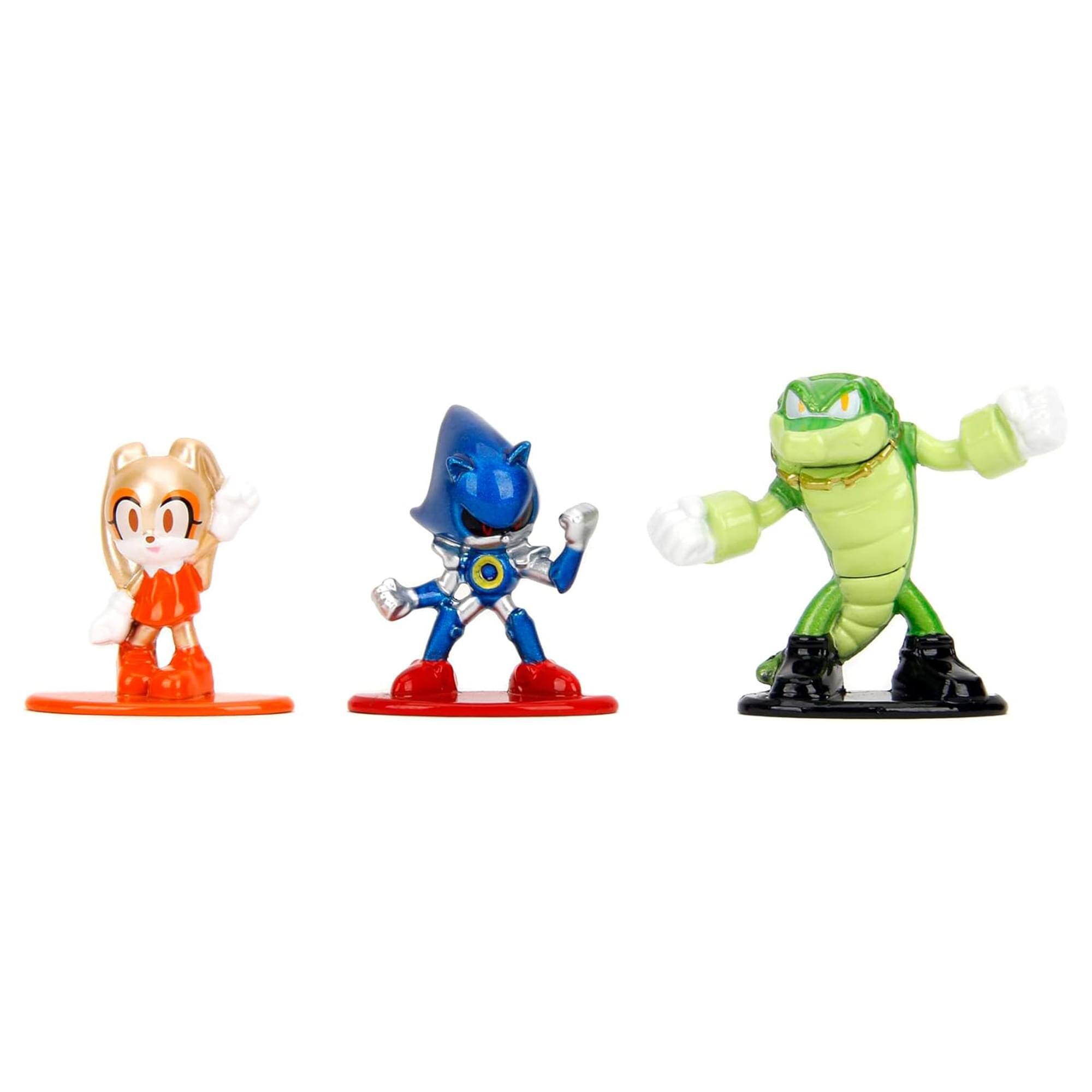 Jada Toys Sonic The Hedgehog 1.65 Inch Nano MetalFigs 18 Pack Blue