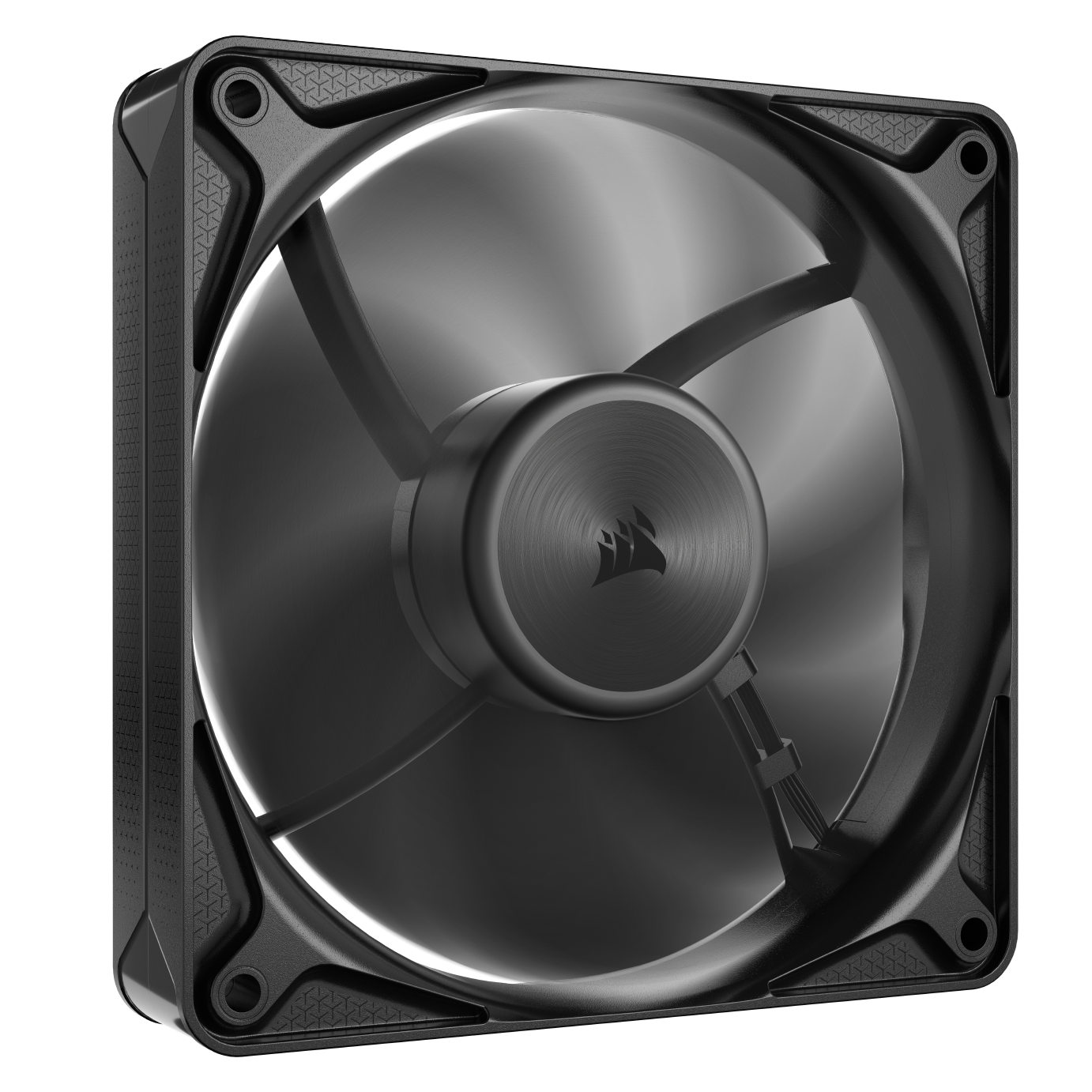 Angle. CORSAIR - CORSAIR RS120 II 120mm PWM Fan - Black.