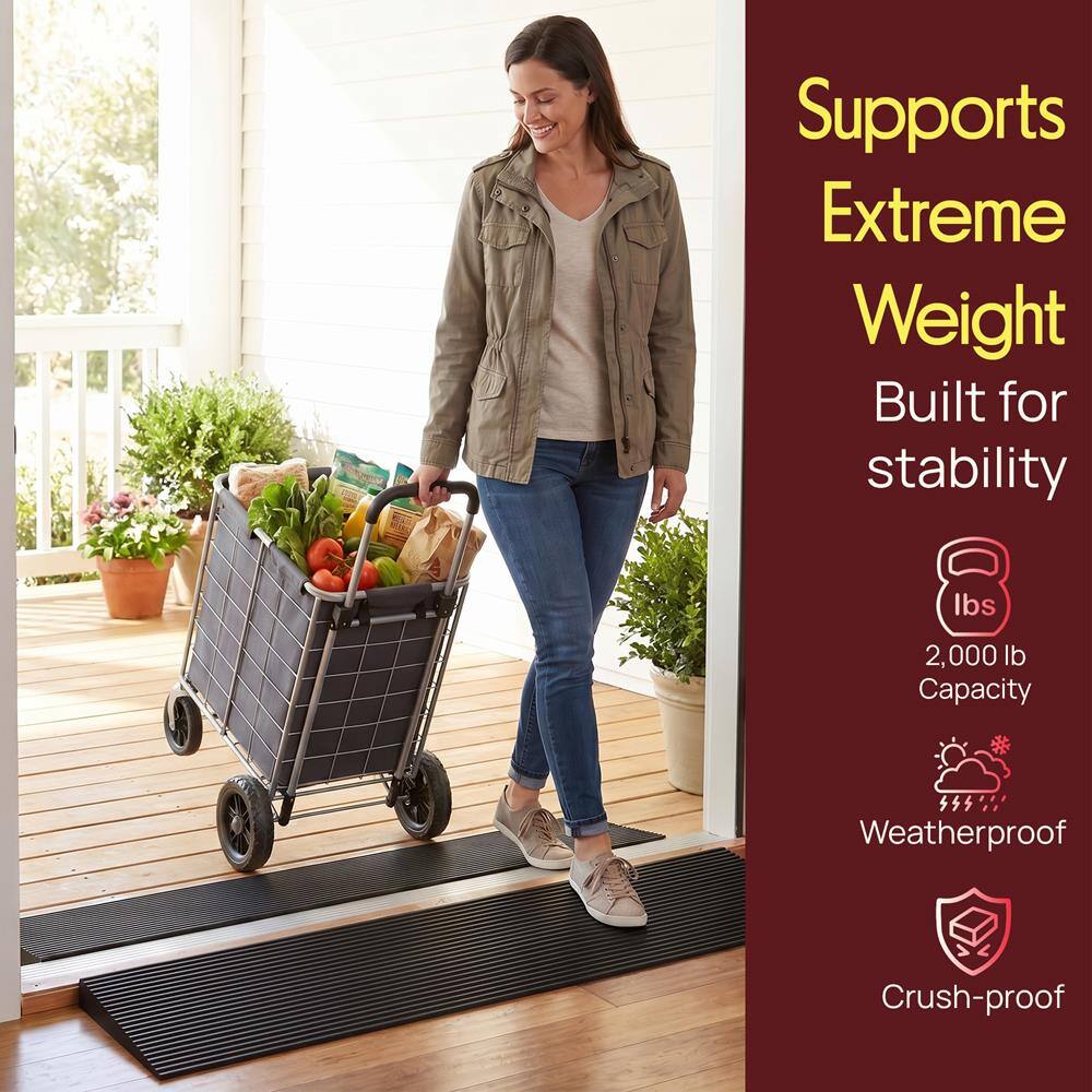 Supports Extreme Weight  
Built for stability  
2,000 lb Capacity  
Weatherproof  
Crush-proof