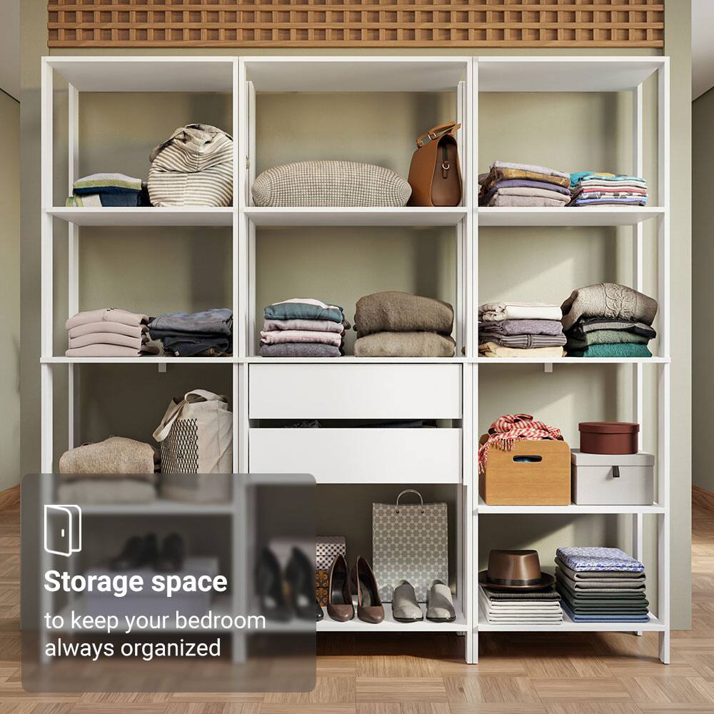 Storage space to keep your bedroom always organized