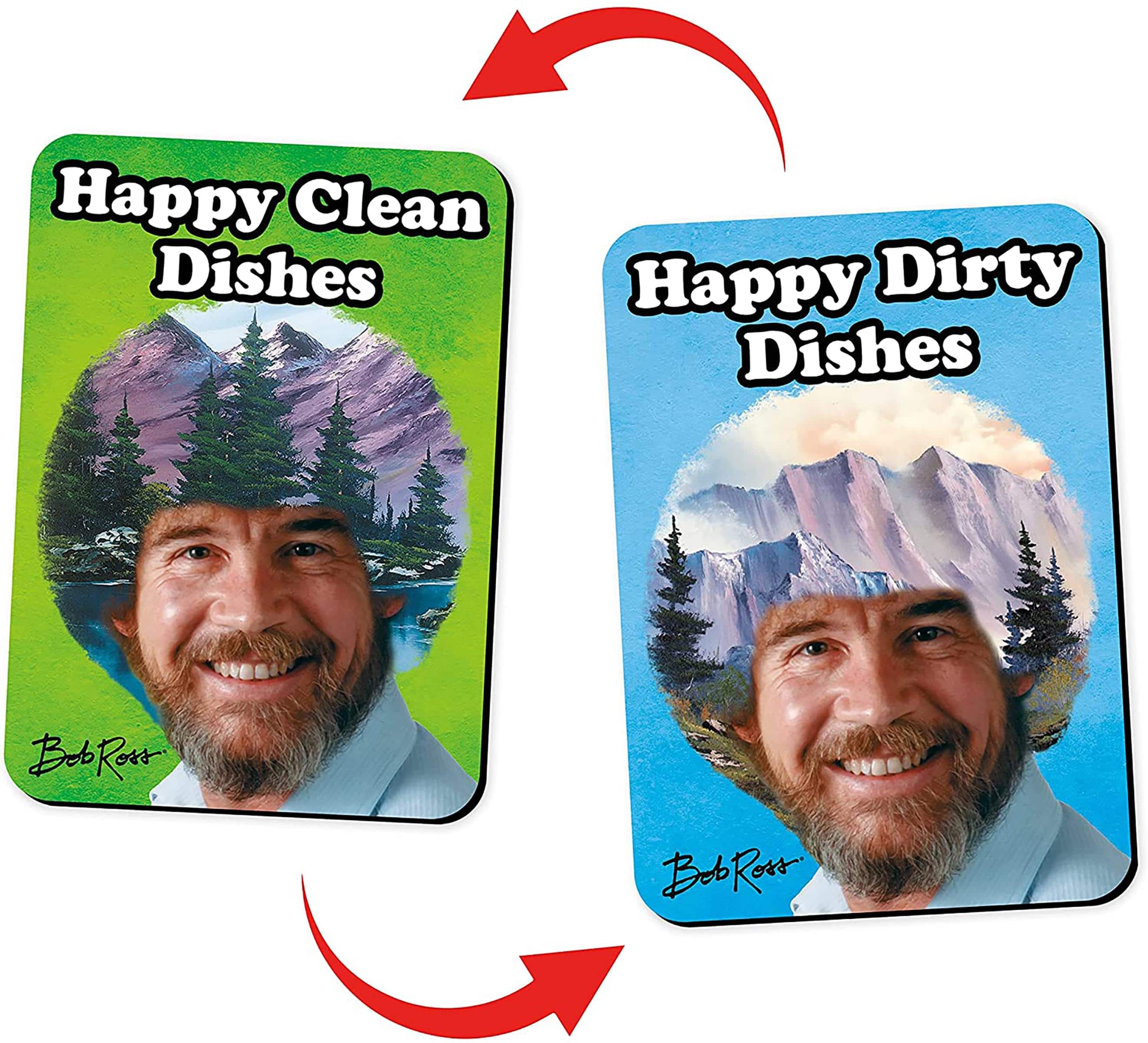 NMR Distribution - Bob Ross Double Sided Dishwasher Magnet - Green price history on PriceWatchPro